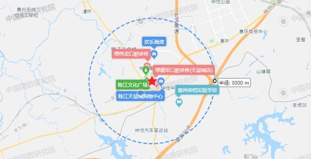 隆生底价拿下惠州惠城区规划体量10万㎡宅地须配建仲恺第八小学