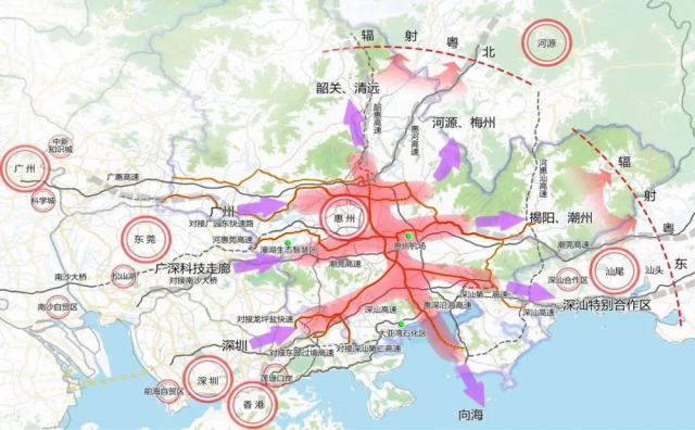 惠州交通设施建设提档升级融深融湾取得阶段性成果